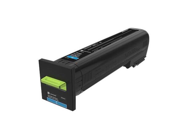 Toner LEXMARK 82K2HC0 17K blå Lexmark toner til CX820de, CX820dtfe 